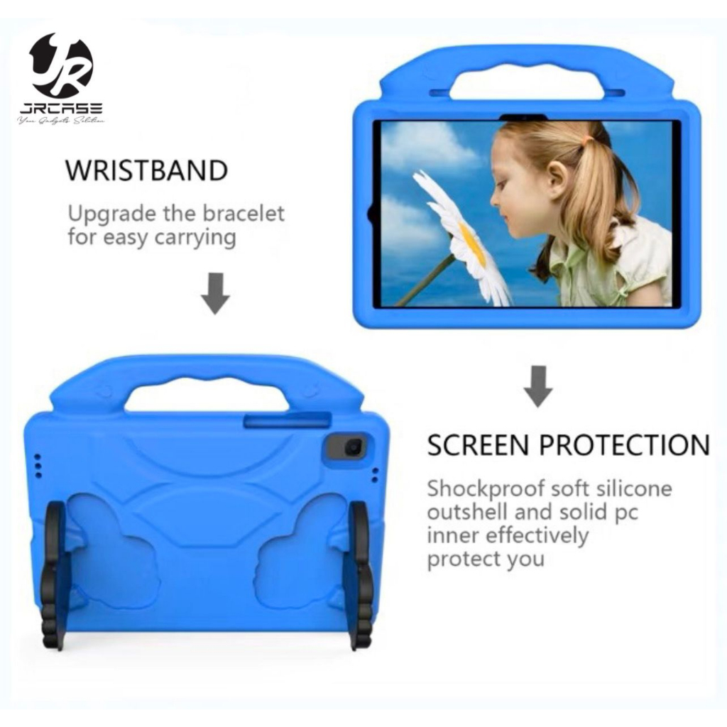 JRCASE Case Lucu Silicon Jempol Standing SAMSUNG TAB A8 10.5" 2022 / X205 TAB T295 / TAB A8 2019 TAB