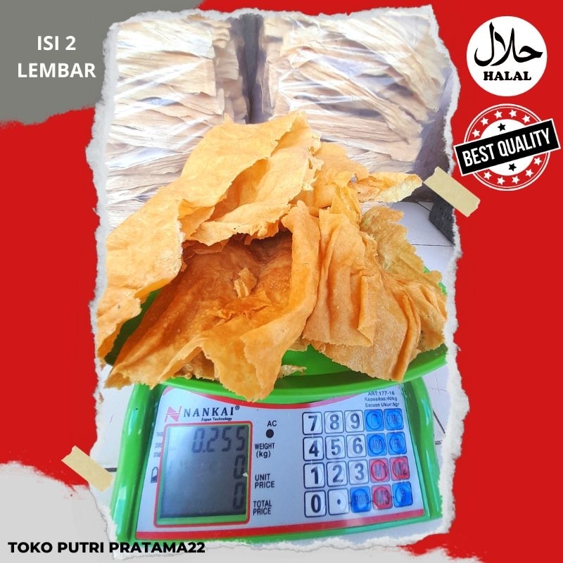 

Kerak Tahu Kering 250gr [KUALITAS NO.1]