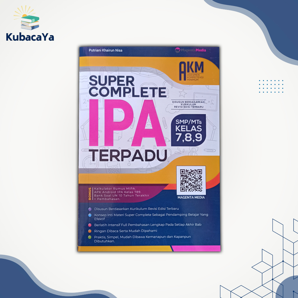 BUKU PELAJARAN SMP/MTs - BUKU IPA SMP - BUKU AKM SMP - SUPER COMPLETE IPA TERPADU 7 8 9
