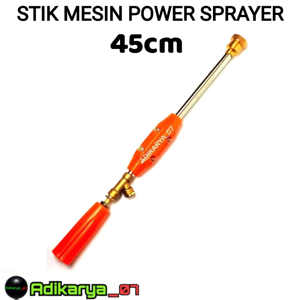 Stik Steam stick sprayer stik power sprayer 45cm stik sprayer gun stik cuci motor kuningan