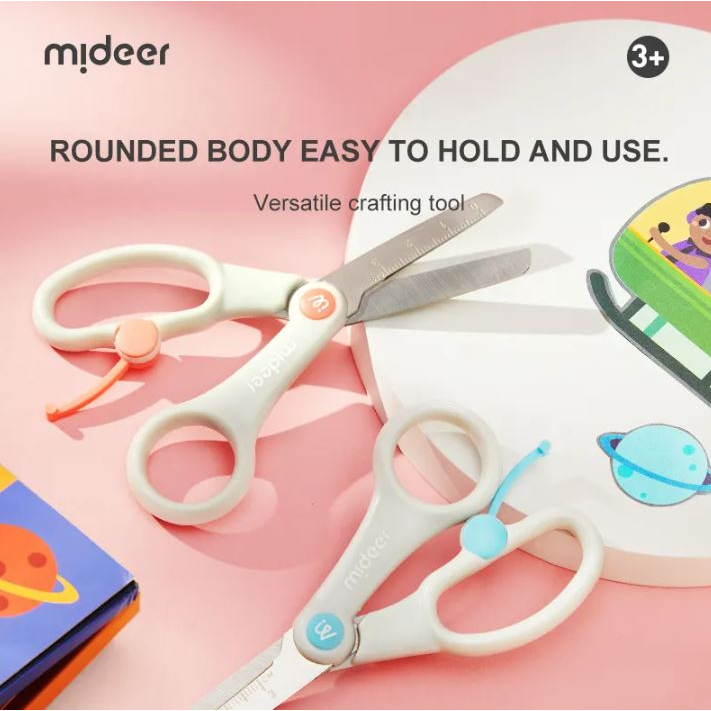 

Mideer Craft Scissors Gunting Kerajinan Anak Peralatan Sekolah Handcraft Tool For Kids