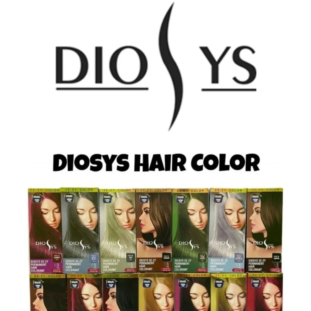 Diosys EE-ZY Color | Hair Color Diosys 45ml/Pewarna Rambut Diosys 45ml