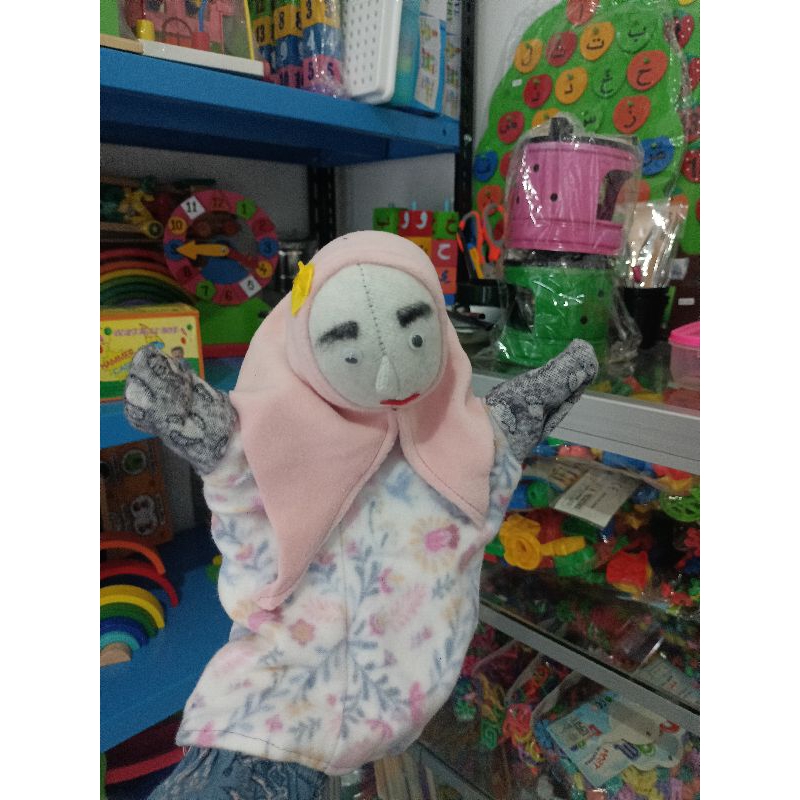 Paket Boneka Tangan Muslim Muslimah isi 6 Dongeng Islami Edukasi