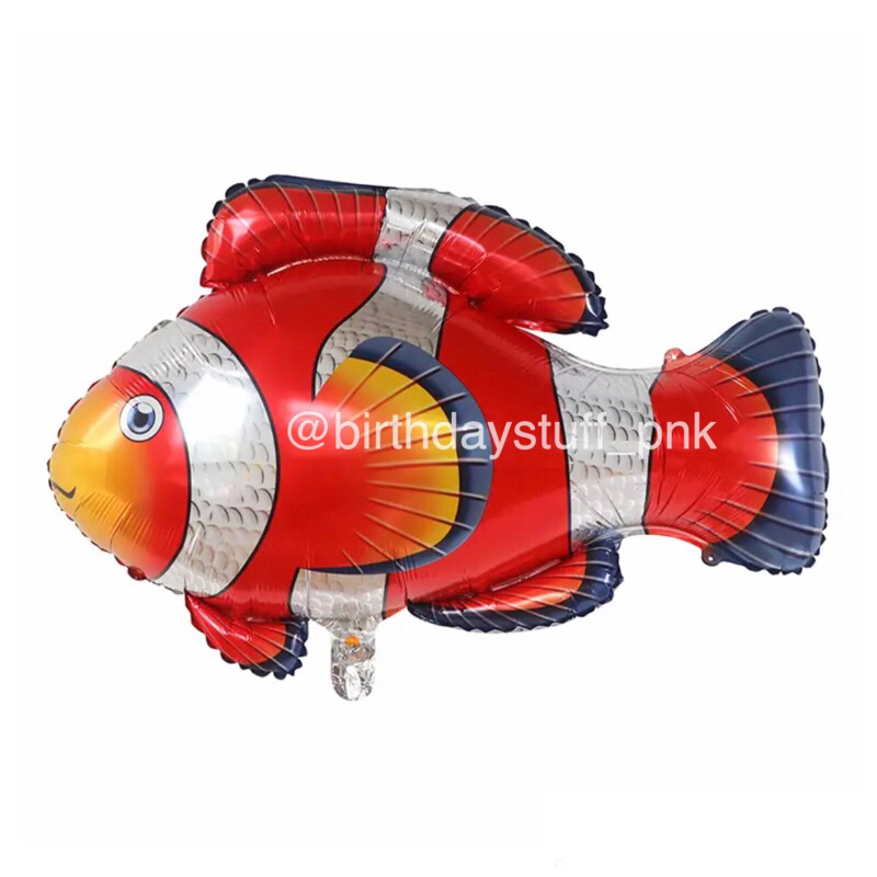 Balon Foil Karakter Nemo / Balon Foil Ikan Nemo / Balon Foil Nemo / Balon Foil Karakter Ikan Nemo