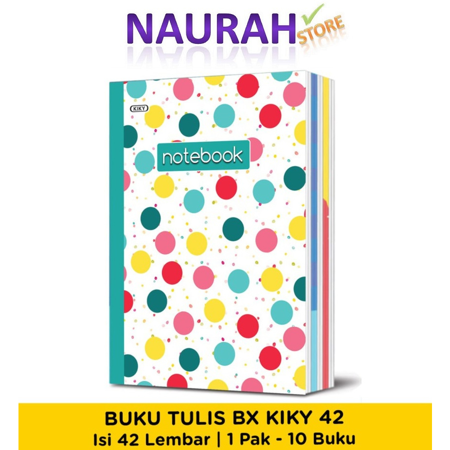 

Buku Tulis Sekolah 38 & 48 Lembar Satuan Kiky Original
