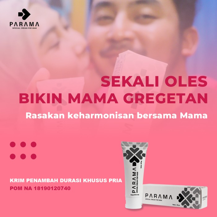Krim oles PARAMA Special Cream For Man, Obat Oles Kuat Khusus Pria, Cream Oles Pria Tahan Lama