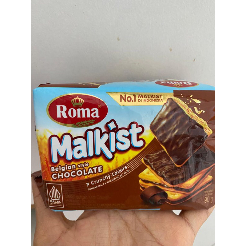 

malkist roma belgian style chocolate