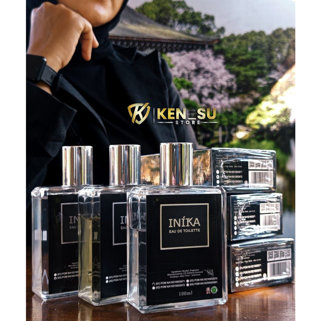 INIKA PARFUM EAU DE PARFUM (ORIGINAL) Wangi awet Tahan lama