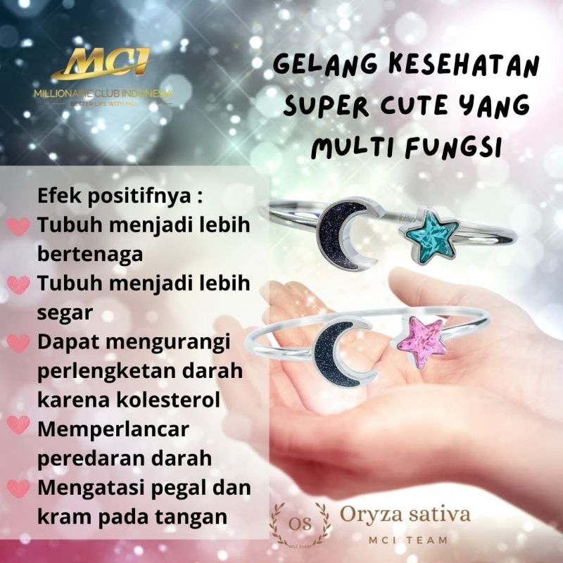 Moon Stars Bracelet/Gelang MCI/Design Nagita Slavina