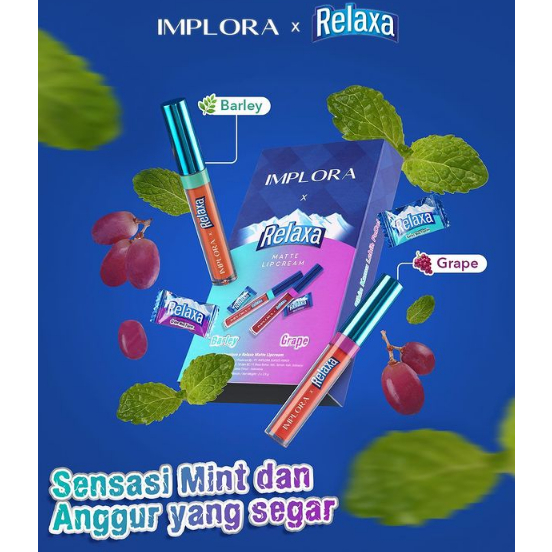 LIPCREAM IMPLORA RELAXA - LIPCREAM MATTE