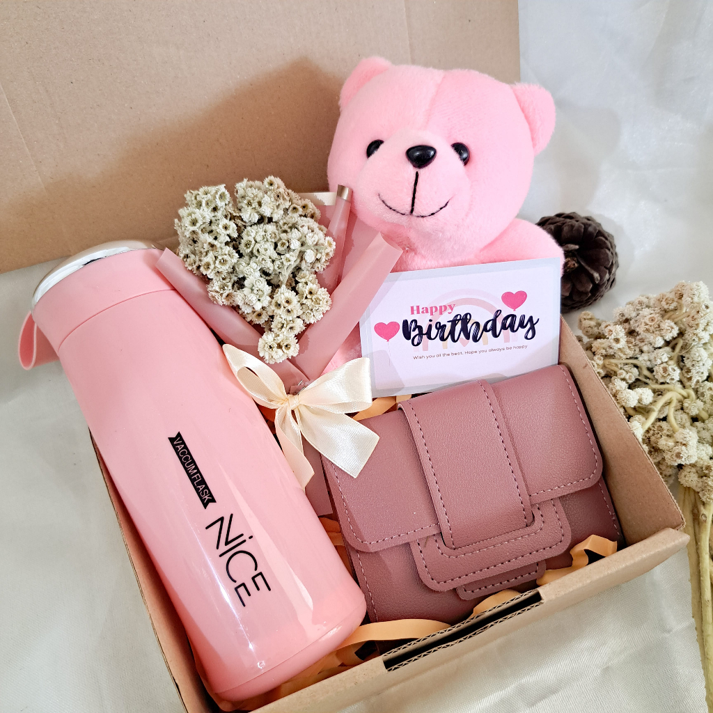 Kado Ulang Tahun Cewek girly Edition / Hampers Ulang Tahun Cewek / Hampers Boneka kado ulang tahun c