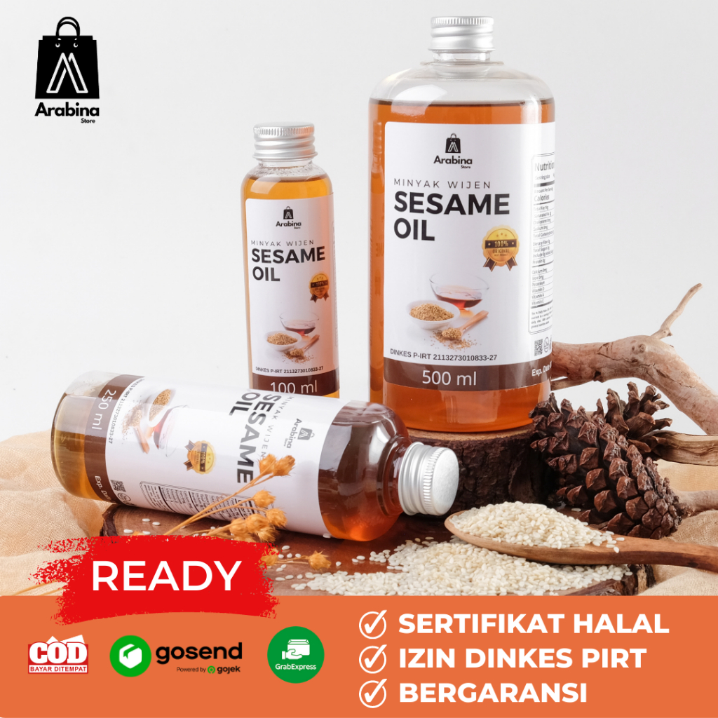 

Arabina Sesame Oil Minyak Wijen Halal