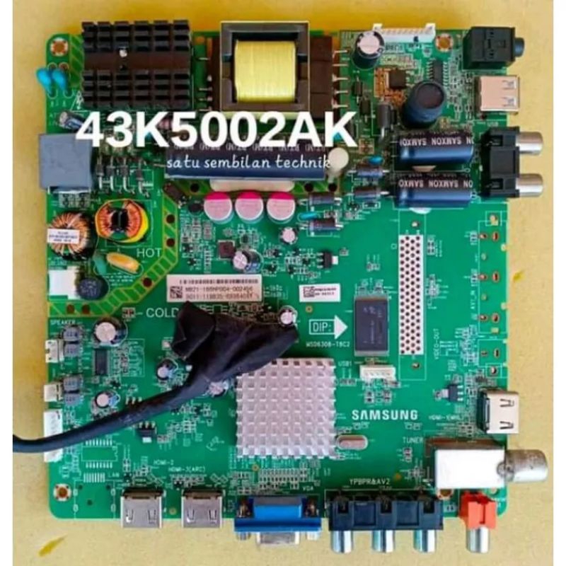 MB MAINBOARD TV SAMSUNG UA 43K5002 43k5002