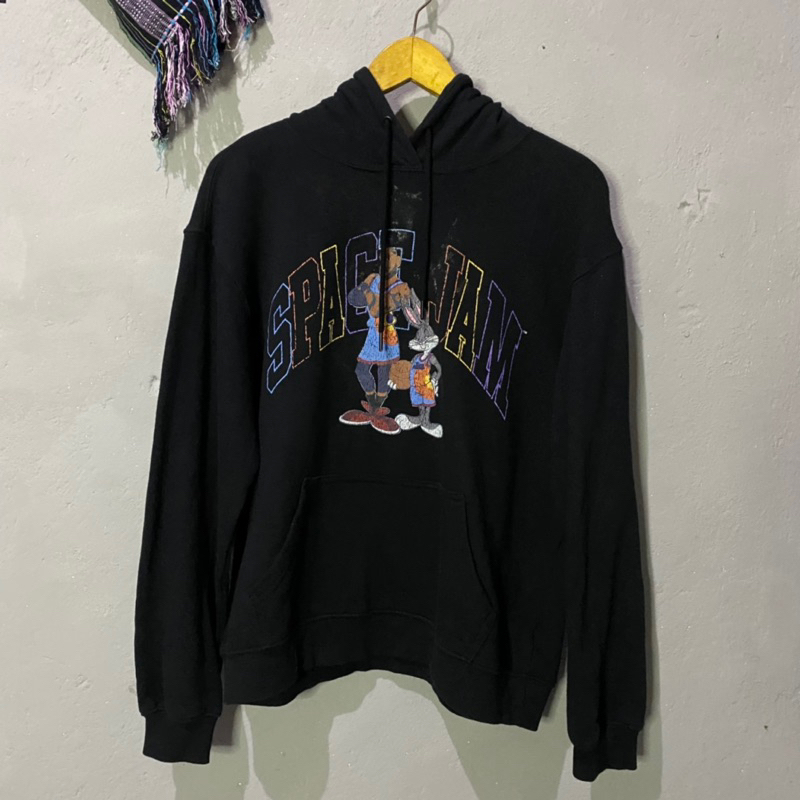 hoodie space jam big logo
