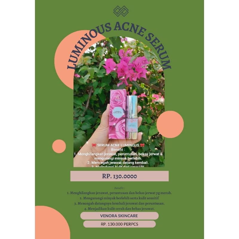 LUMINOUS ACNE SERUM VENORA