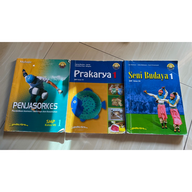 Buku Yudhistira kelas 7 SMP (PJOK, SBK, Prakarya) kurikulum 2013