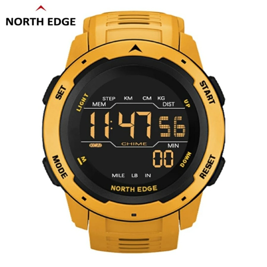 North Edge Mars 1 Jam Tangan Pria North Edge Sport Smart Watch Pedometer Hitung Langkah Tbk