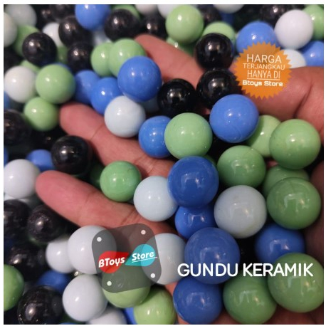 Kelereng Neker Gundu isi 50 pcs Keleci Neker Mainan Tradisional
