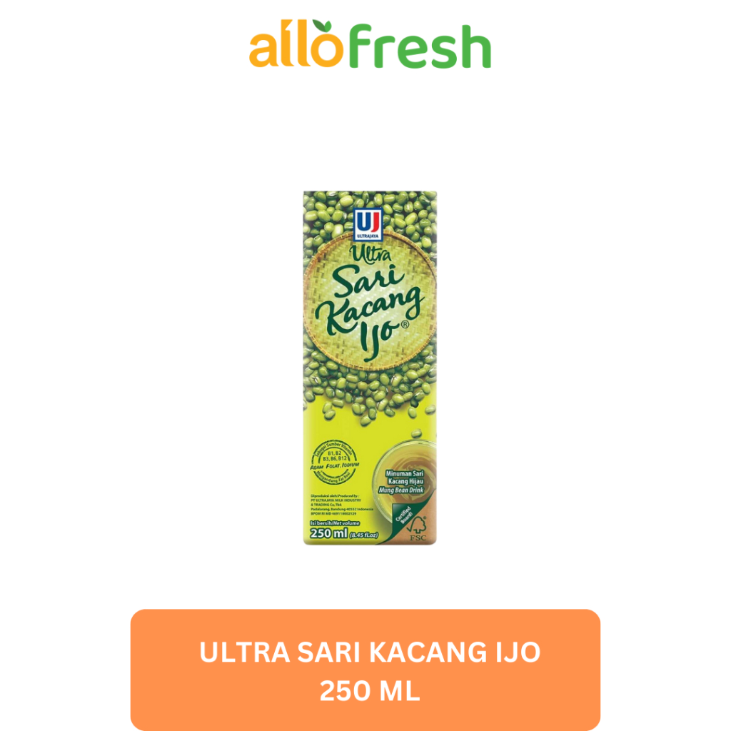 

Ultra Sari Kacang Ijo 250 ml