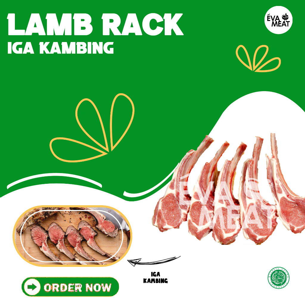 

Lamb rack / iga kambing / iga lamb rack