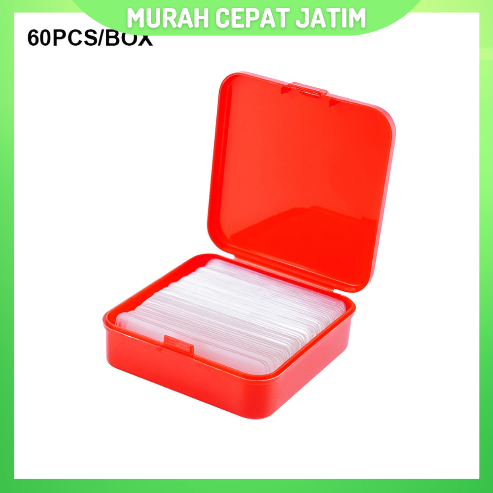 

Double tape kotak lem bolak balik mini bening nano