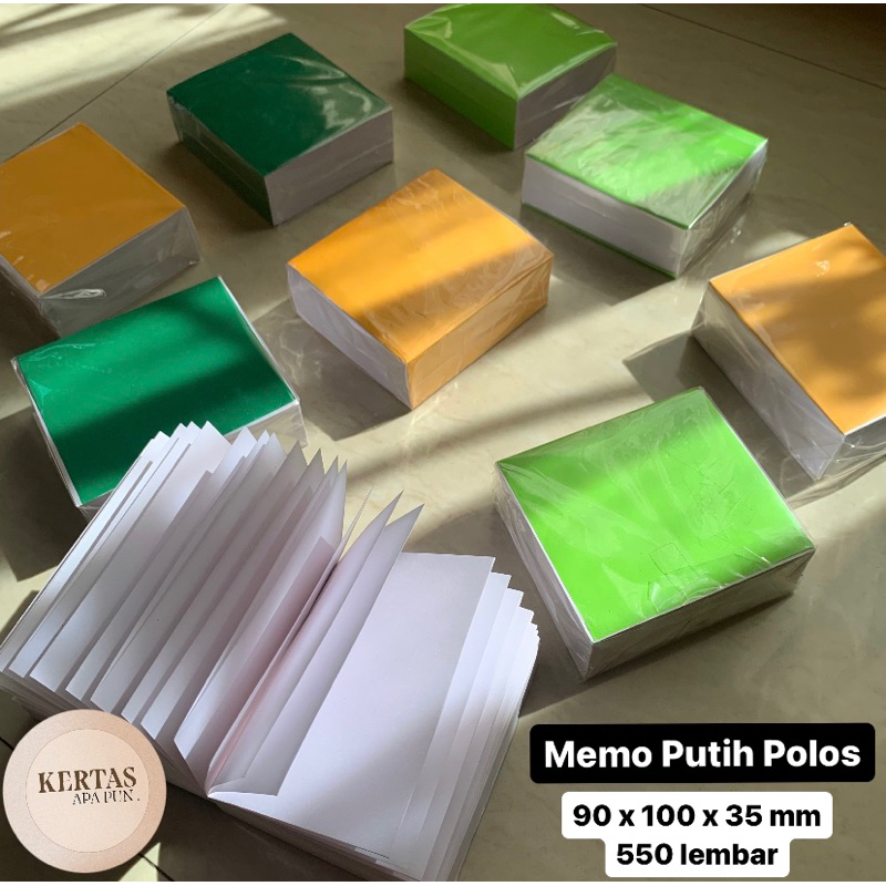 

Memo Paper / Kertas Memo 500 Lembar