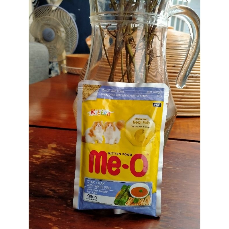 meo pouch kitten makanan kucing rasa otak otak
