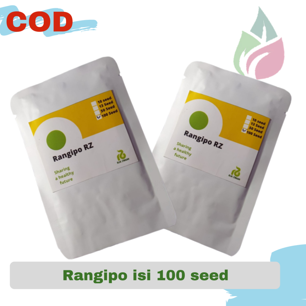 Rangipo RZ Benih melon kemasan reapck isi 100 seed