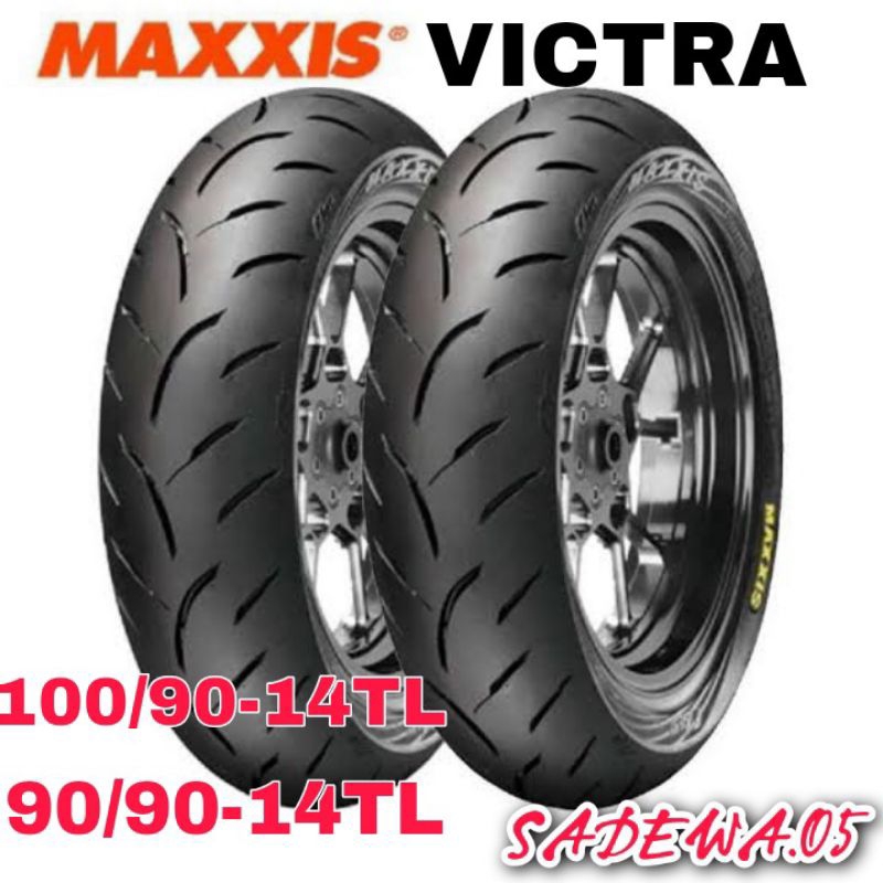 BAN MAXXIS VICTRA BAN DEPAN BELAKANG YAMAHA LEXI