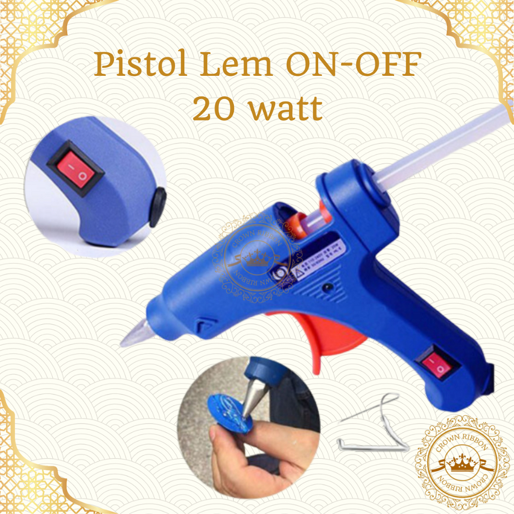 

HenJO Pistol Lem Tembak Glue Gun 20/40 Watt Kuat