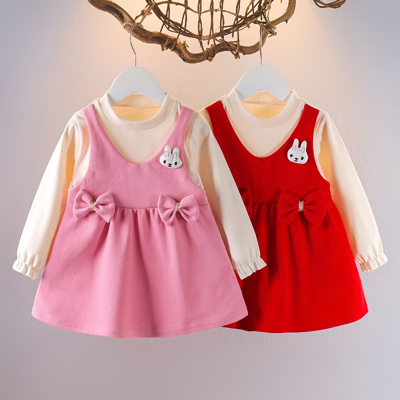 Dress Anak Perempuan GAZELLE Baju Merah Putih Anak