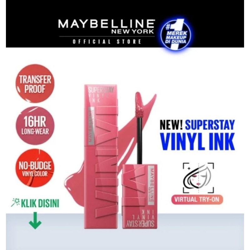 Maybelline Superstay Vinyl Ink - Coy