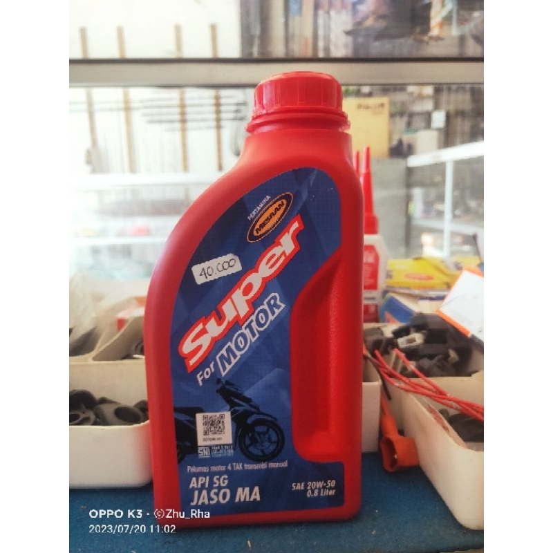OLI MESRAN SUPER for MOTOR 0,8 L 100% ORIGINAL