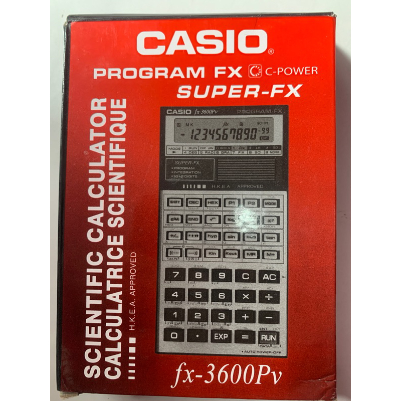 

kalkulator casio super fx-3500Pv