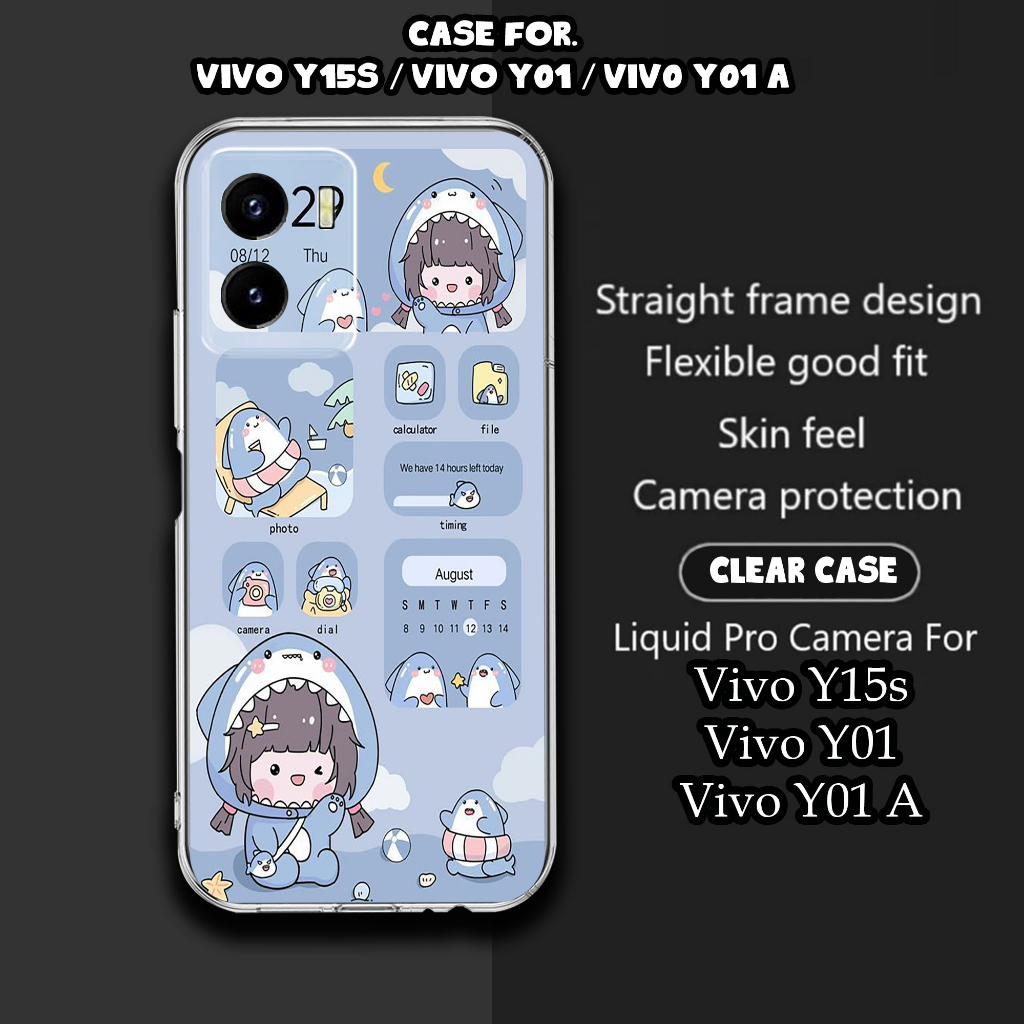 CASE VIVO Y15S / VIVO Y01 / VIVO Y01A MOTIF [KALENDER] TERLARIS CASING VIVO Y15S / Y01 / Y01A TERBAR