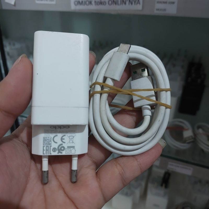 Charger Oppo 20W vooc full original bekas copotan bawaan hp reno 10X zoom