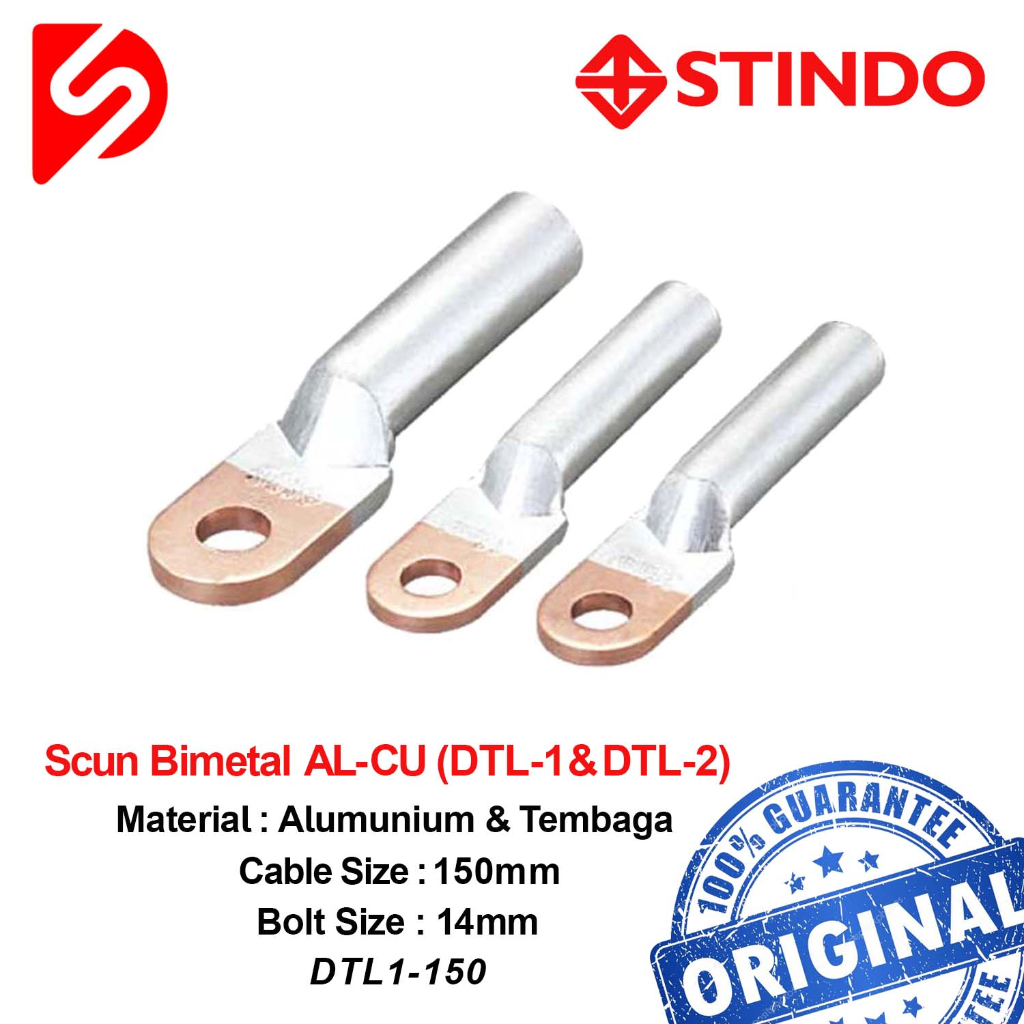 Scun / Skun Bimetal AL-CU / ALCU DTL1-150 / DTL1150 STINDO