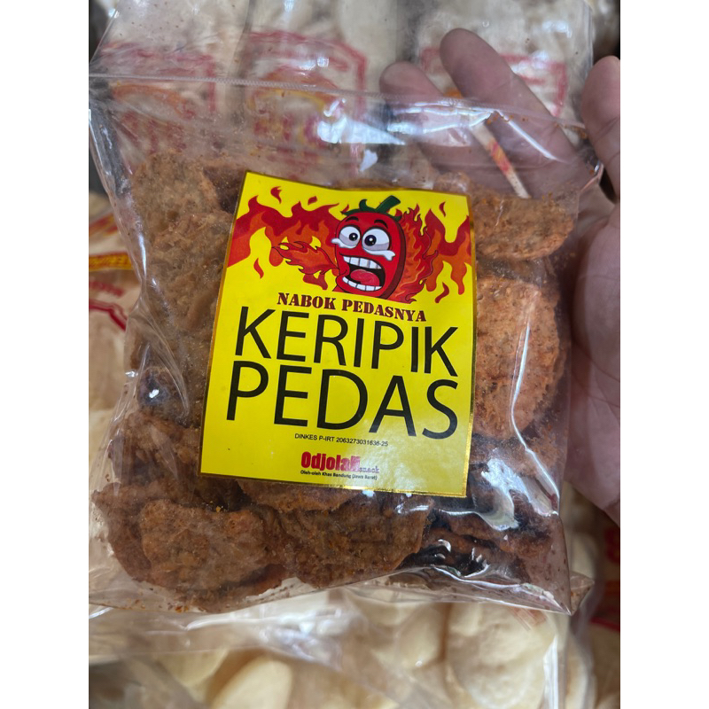 

Keripik Tempe Pedas 250gr