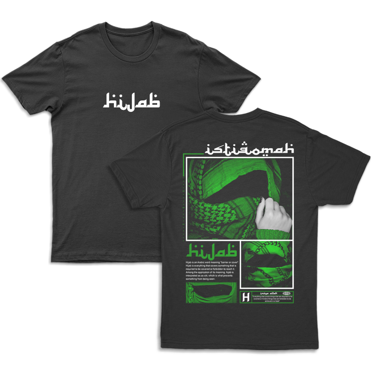 Kaos Dakwah Islami Streetwear Murah Hijab