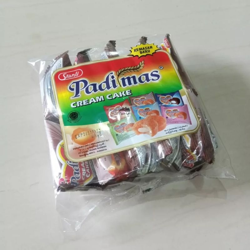 PADIMAS CREAM CAKE ll Bolu PADIMAS isi 10 pcs