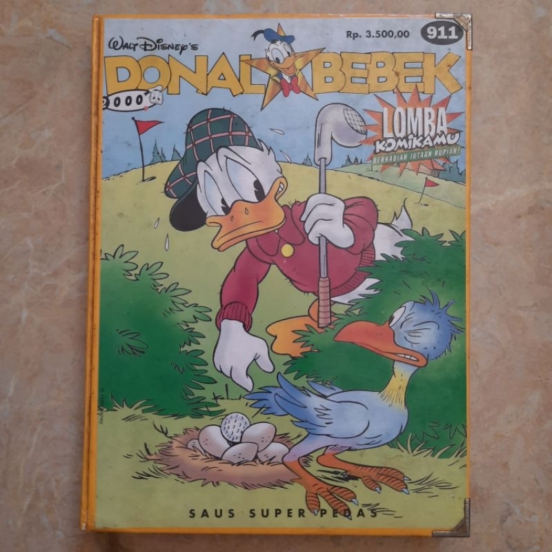 Bundel Hardcover Komik Lebar Donal Bebek 911-920 10 Nomor