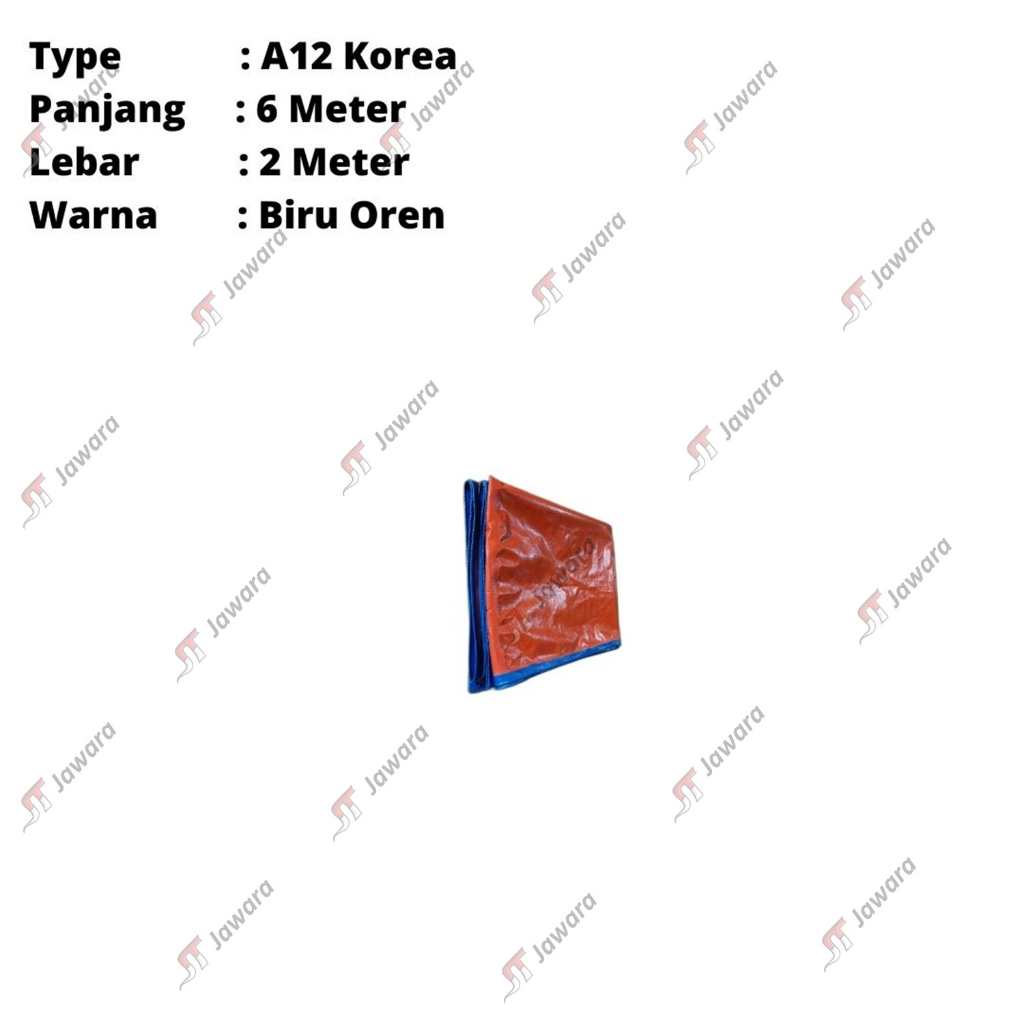 Terpal Tebal 2x6 Meter Type A12 Korea