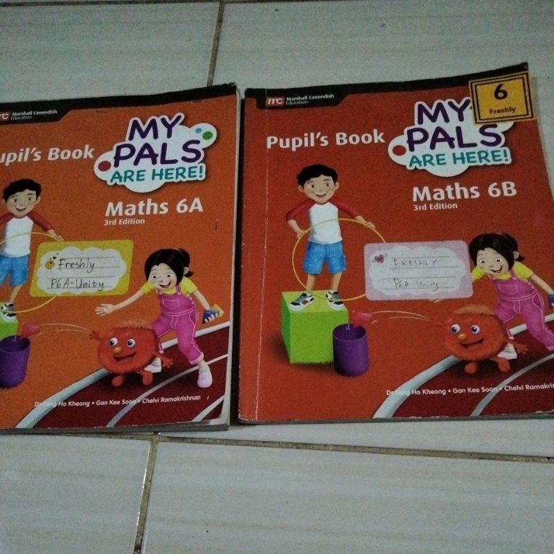 MY PALS Are Here Maths 6A dan 6B