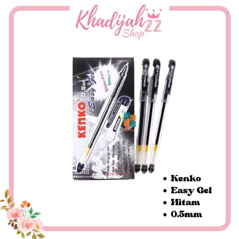 

Pulpen Kenko Easy Gel 0.5mm