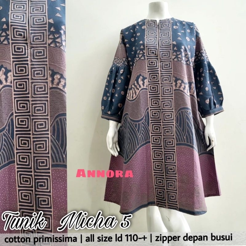 tunik batik wanita modern by annora
