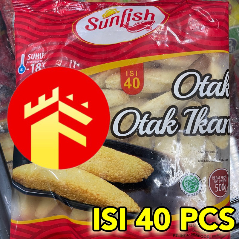 

SUNFISH OTAK OTAK LANCIP 40 PCS 500 GRAM SUNFISH OTAK OTAK IKAN ISI 40 PCS