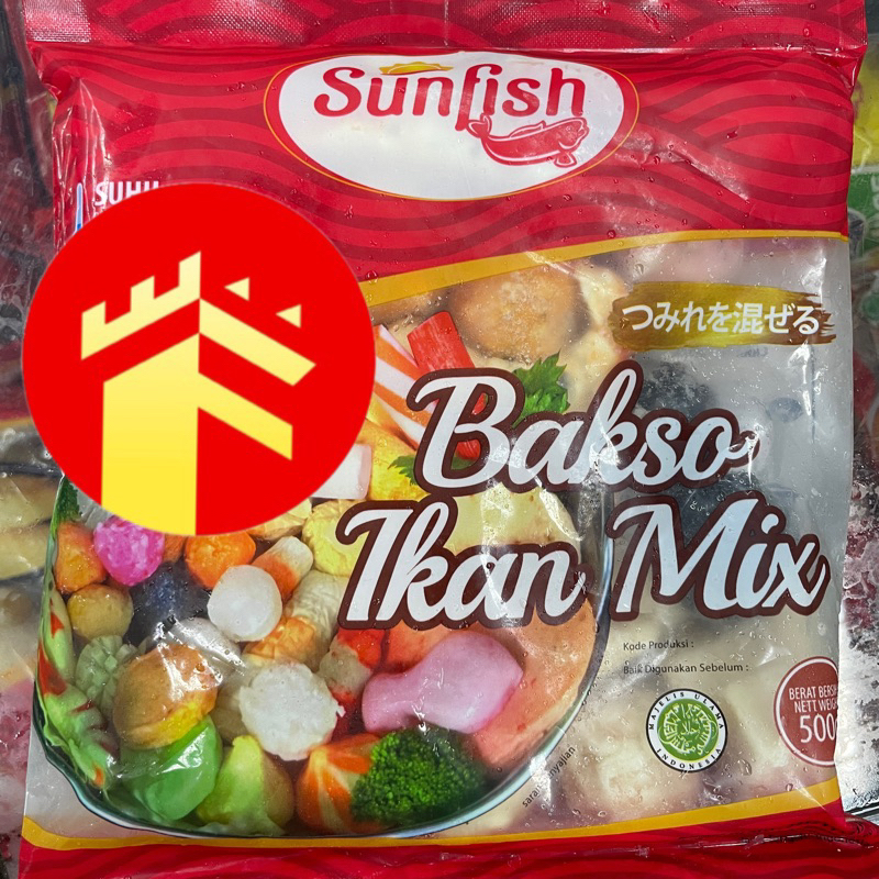 

SUNFISH BAKSO IKAN MIX 500 GR BAKSO STEAMBOAT MIX BAKSO IKAN CAMPUR