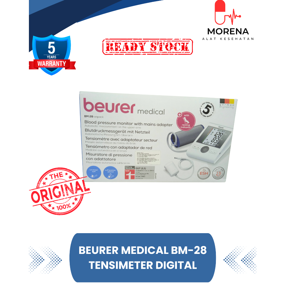 BEURER - Tensimeter Digital BM 26 Beurer/ Alat Pengukur Tekanan Darah Digital/ Tensimeter Elektrik B