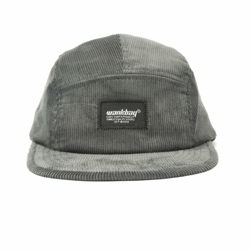 Topi 5 panel distro topi Five panel visor pendek wankbay original