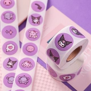 

(ISI 25PCS) STICKER KARAKTER KUROMI STICKER KUROMI CUTTING